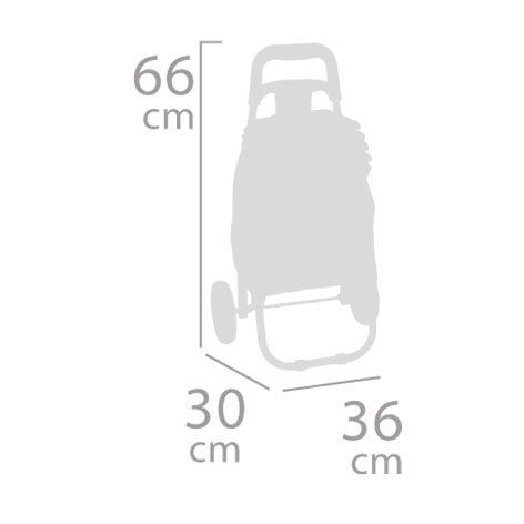 DeCuevas 52089 Skládací cestovní taška na kolečkách 2021 - zelená
