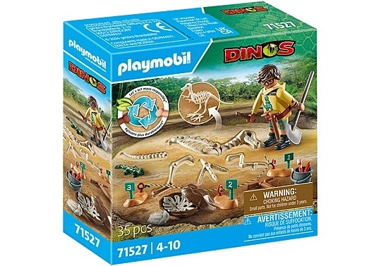 Playmobil 71527 Vykopávky s kostrou dinosaura