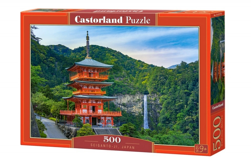 CASTORLAND Chrám Seiganto-ji Japonsko 500 dílků