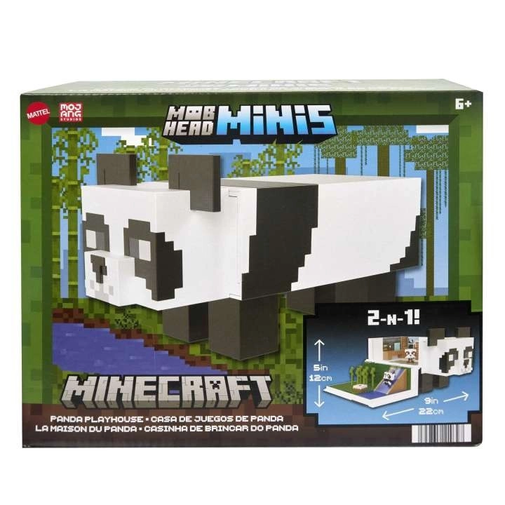 Minecraft Mini Hobhead Panda Play Set