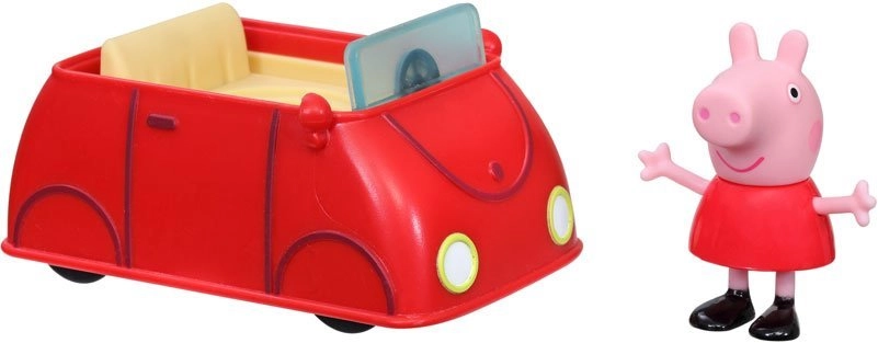 Hasbro Prasátko Peppa rodinné červené auto