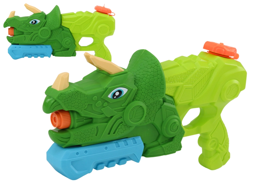 Lean Toys Dinosaur Green Triceratops 1000 ml Dostřel 7m