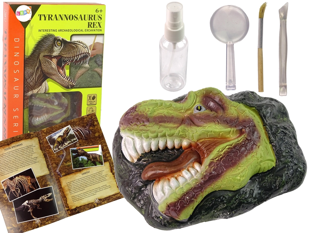 LEAN Toys Vzdělávací sada pro výkop dinosaura Tyrannosaura