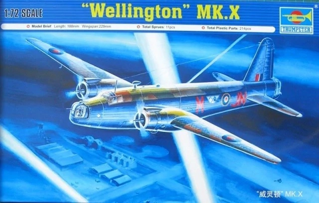 Trumpeter Vickers Wellington Mk X 01628 1:72