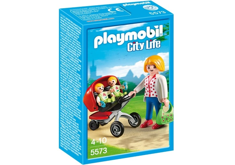 Playmobil 5573 Kočárek pro dvojčata