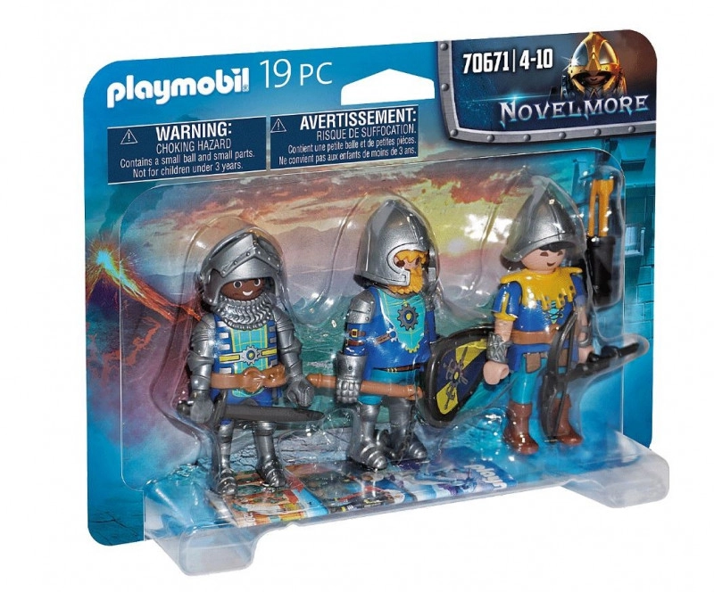 Playmobil 70671 Trojice rytířů z Novelmore