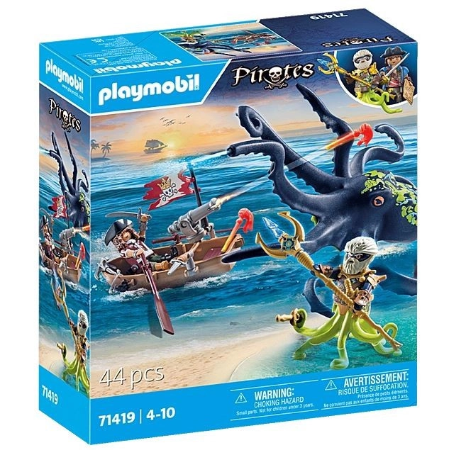 Playmobil 71419 Boj s obří chobotnicí