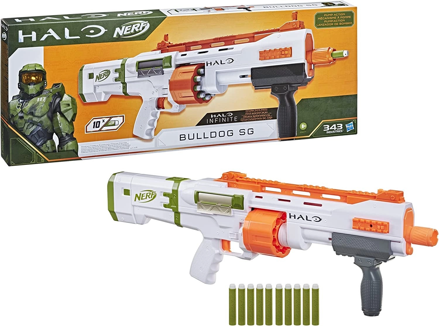 Nerf Halo Bulldog SG