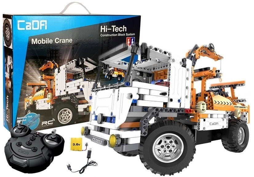 CaDA C51013W Technic Autojeřáb na dálkové ovládání 2 v 1