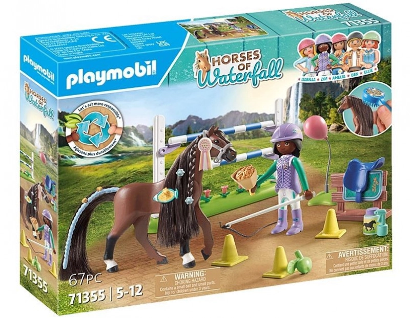 Playmobil 71355 Zoe Blaze s turnajovým hřištem