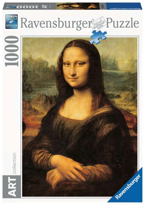 RAVENSBURGER Art Collection: Mona Lisa 1000 dílků