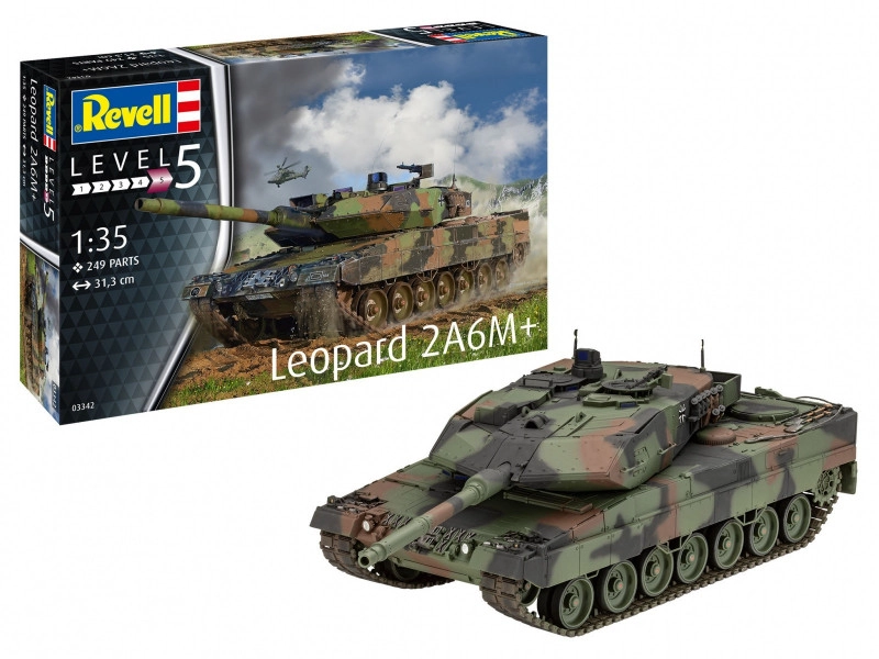 Revell Leopard 2 A6M+ Plastic ModelKit tank 03342 1:35