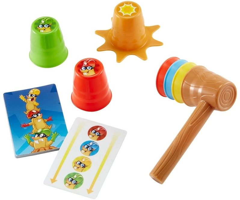 Mattel Whack a Mole sejmi krtka