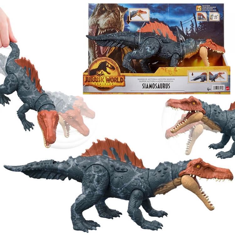 Mattel Jurský svět Massive Action Siamosaurus