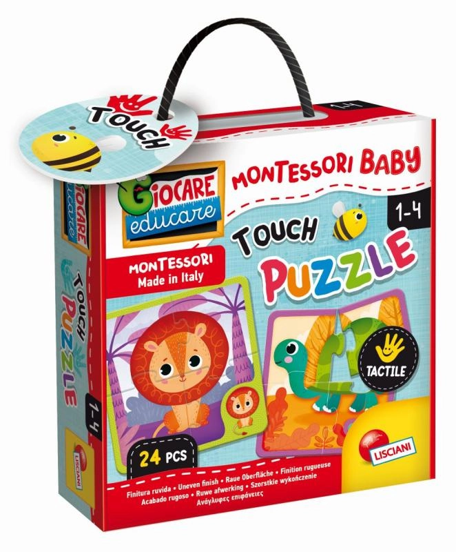 Lisciani Montessori Baby Touch Puzzle