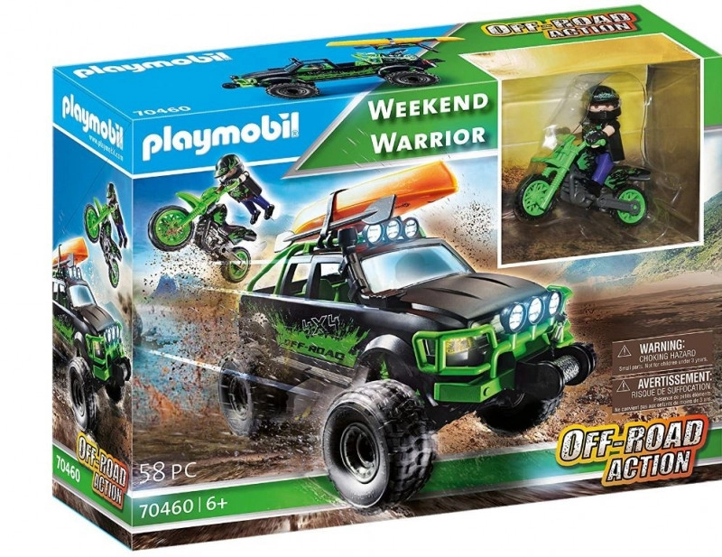 Playmobil 70460 Weekend Warrior tern auto