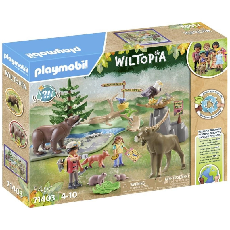 Playmobil 71403 Za zvířaty v Severní americe