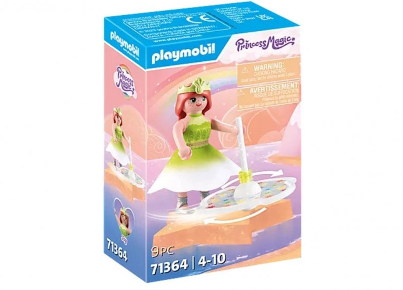 Playmobil 71364 Nebeský duhový top s princeznou