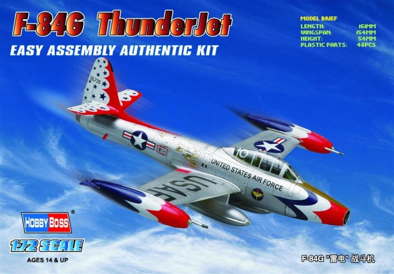 HOBBY BOSS 80247 F-84G Thunder jet 1:72