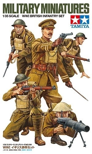 Tamiya 1:35 35339 British Infantry Set WWI