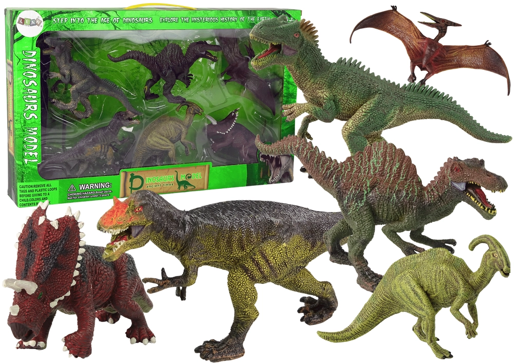 LeanToys Velká sada dinosaurů