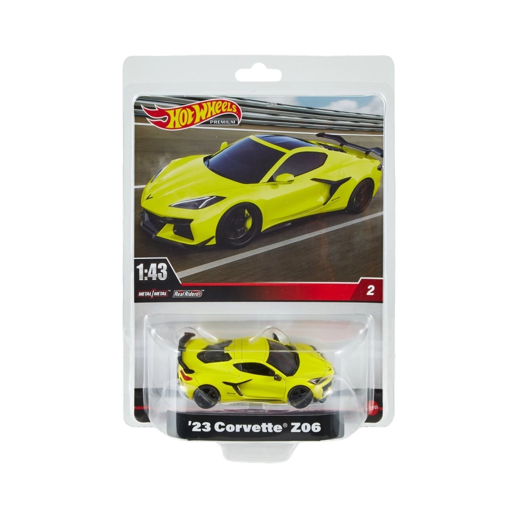 Mattel HOT WHEELS Prémiové auto angličák kov 2 druhy 1:43