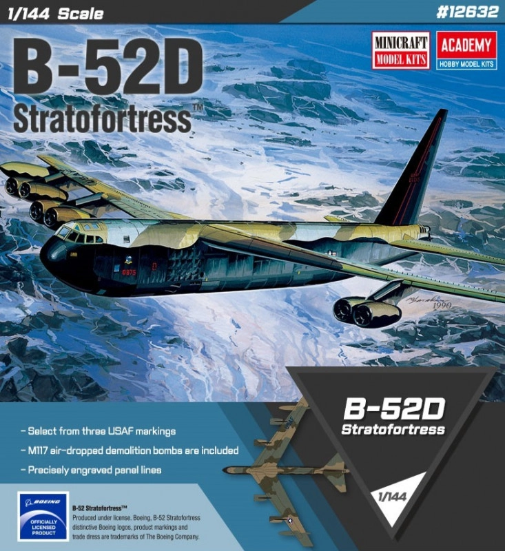 Academy B 52D Stratofortress 12632 1:144