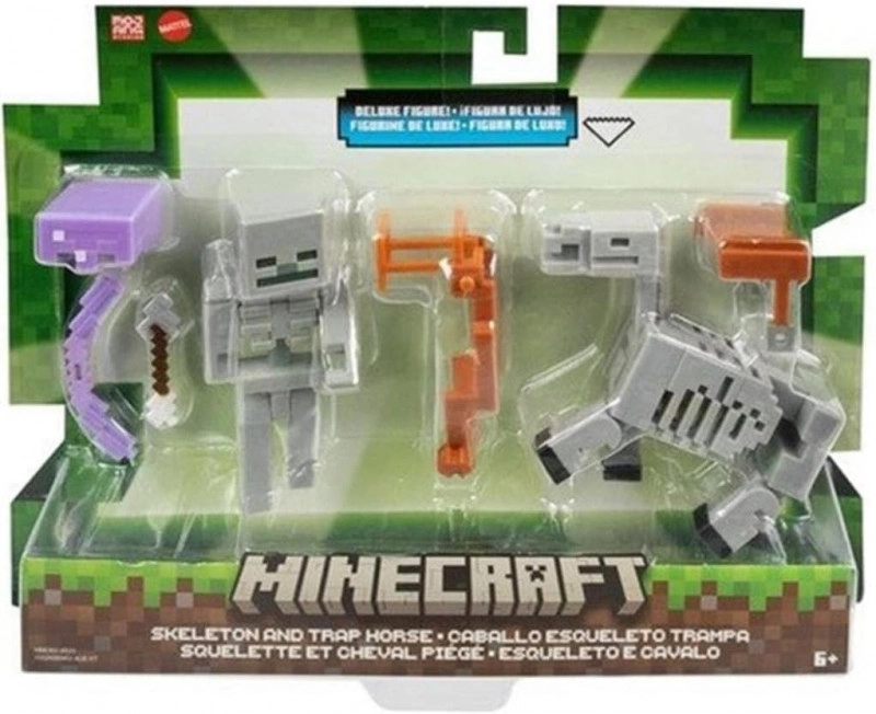 Mattel Minecraft dvojbalení Skeleton a Trap Herse