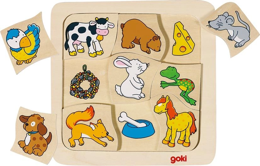 Goki puzzle Kdo ke komu patří?