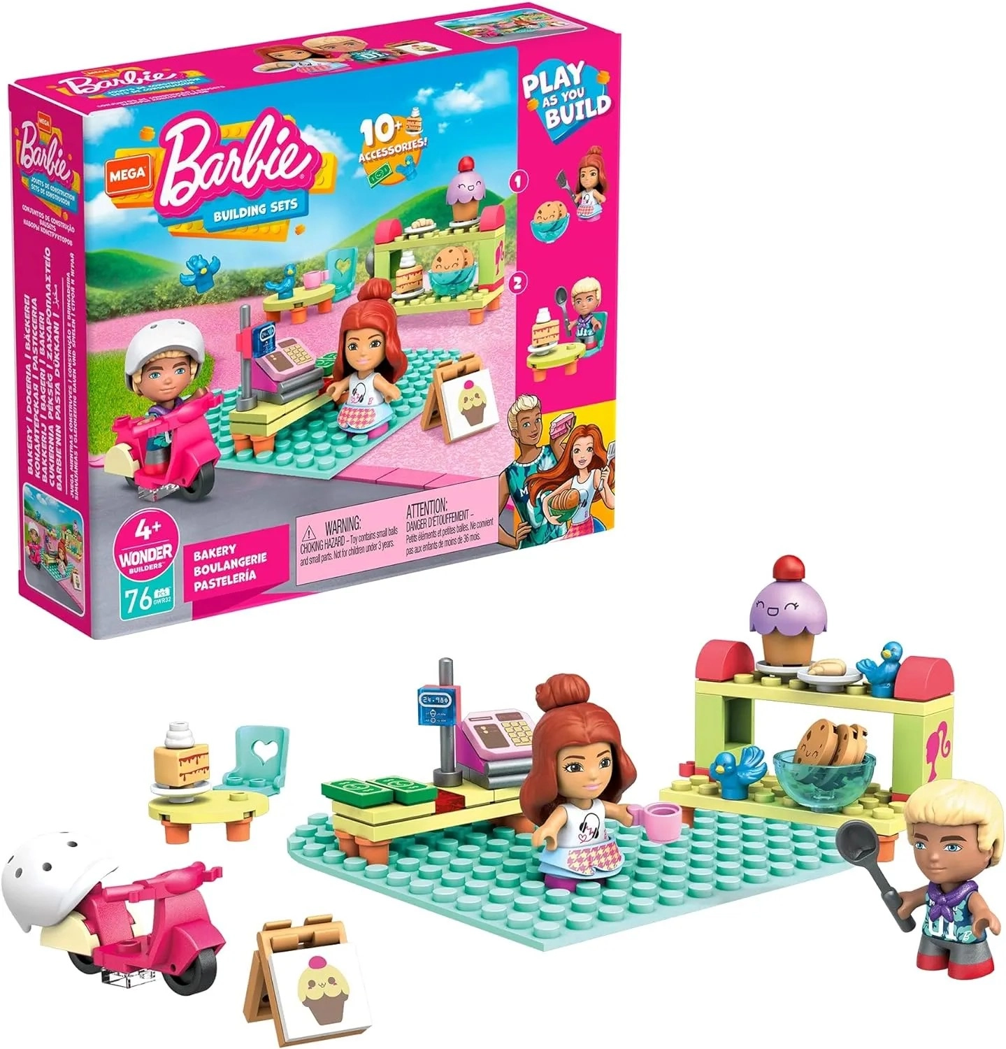 Mega Construx Barbie Oblíbená Místa