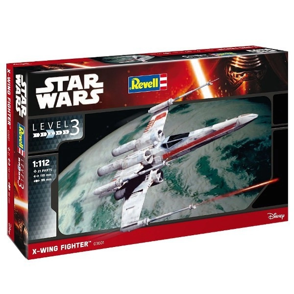 Revell Plastic modelky SW 03601 X wing Fighter 1:112