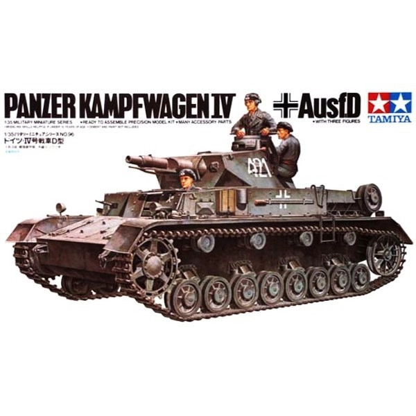 Tamiya Panzer Kampfwagen IV Ausf.D 35096 1:35