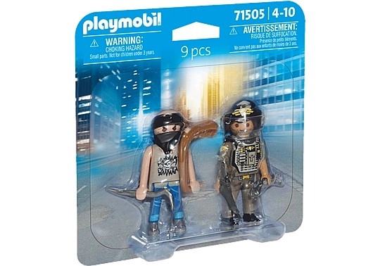 Playmobil 71505 DuoPack Speciální jednotka a zloděj