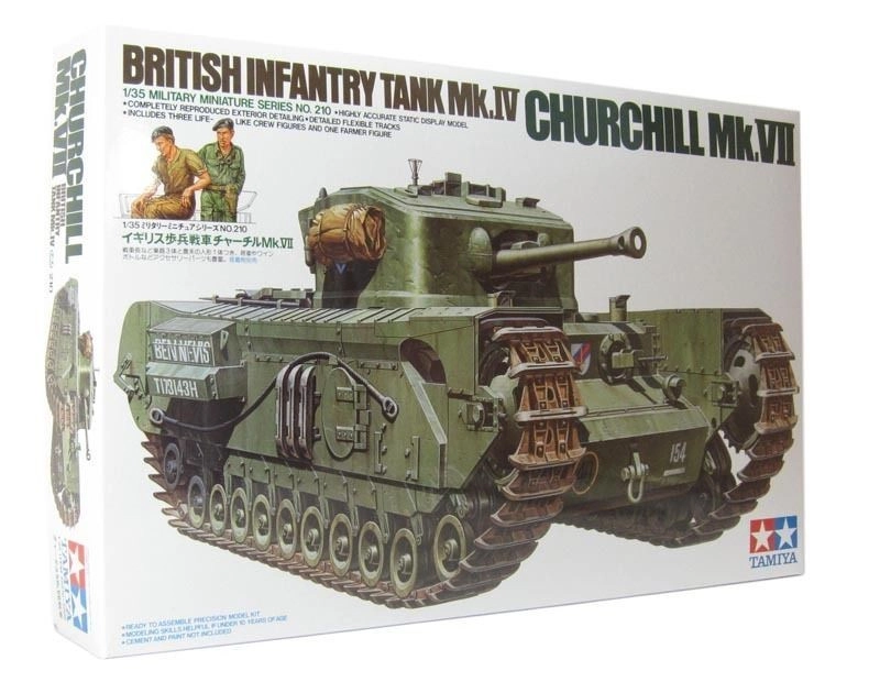 Tamiya 35210 British Churchill Mk.VII Infantry 1:35