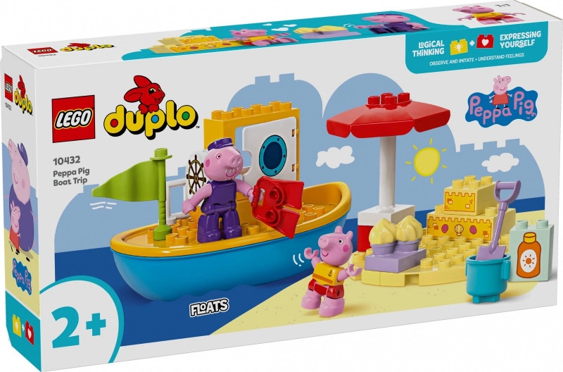 LEGO® DUPLO 10432 Prasátko Peppa a výlet na loďce