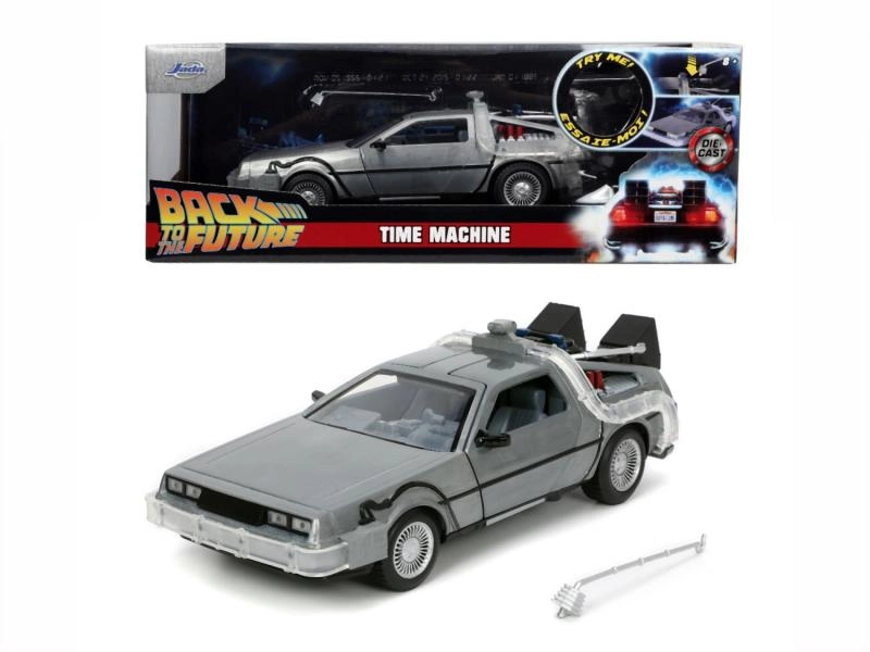 Jada Toys Back to the Future DeLorean Time Machine with Light