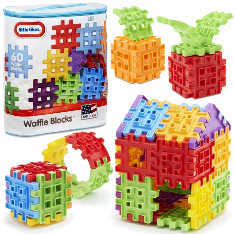 Little Tikes Waffle Blocks Sada 60 ks