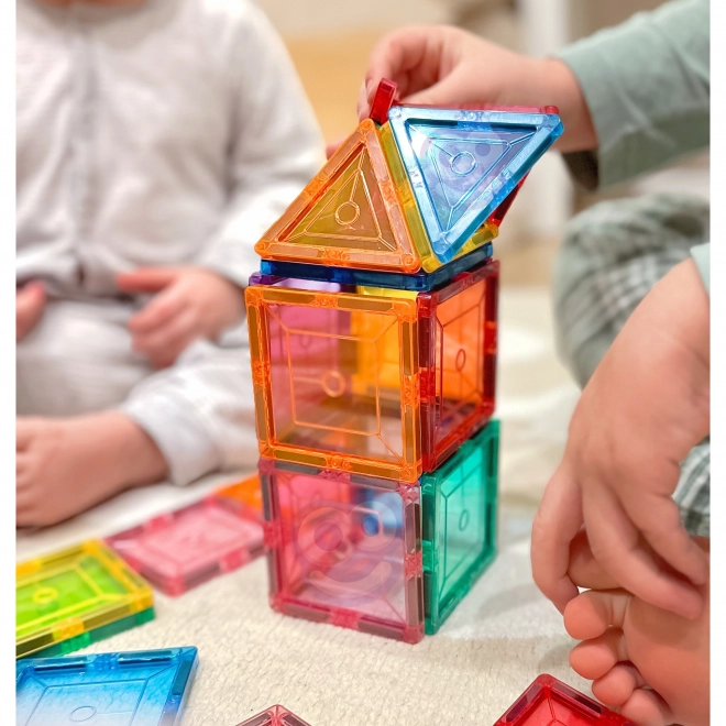 Magnetické stavební bloky Montessori WOOPIE