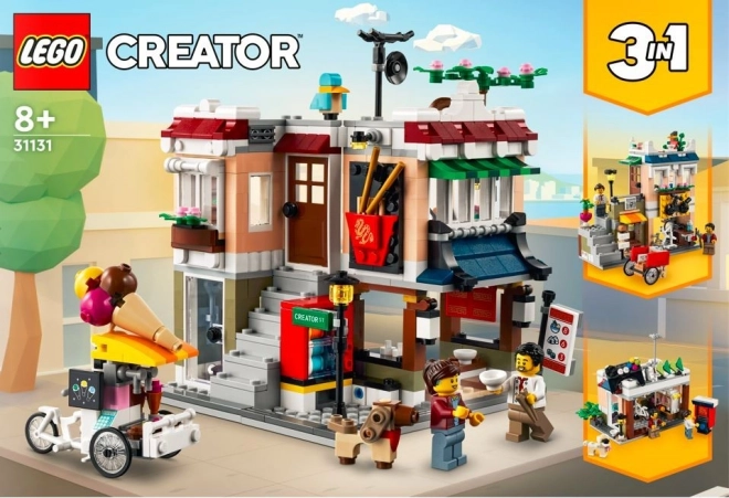 LEGO Creator 3v1 31131 Bistro s nudlemi v centru města