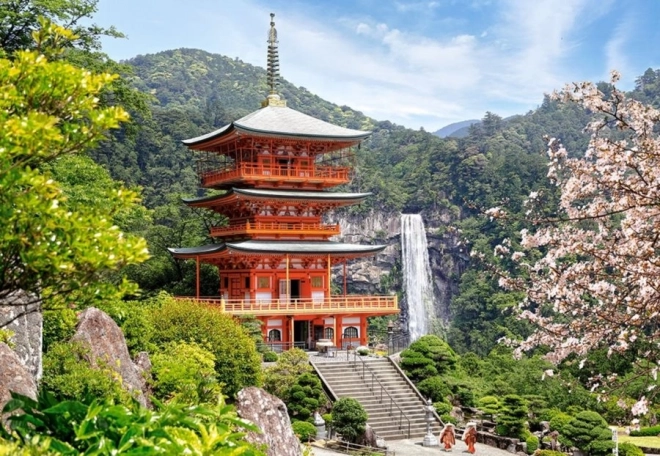 Puzzle 1000 dílků Seiganto-ji Temple Japonsko