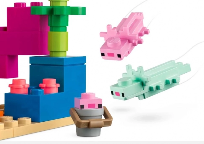 LEGO® Minecraft™ 21247 Domeček axolotlů