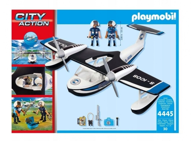 Sada figurek City Action 4445 Policejní hydrofoil