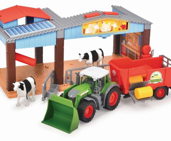 Farma s traktorem Fendt