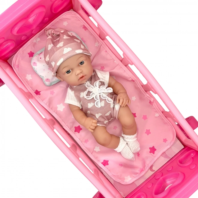 Woopie Royal roztomilé miminko v oblečku 36 cm