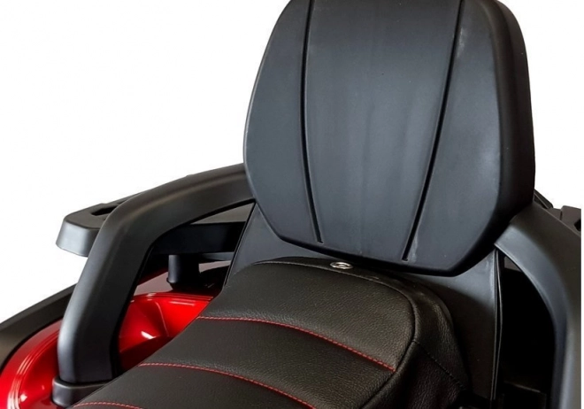 Dětská čtyřkolka na baterie červená XMX607