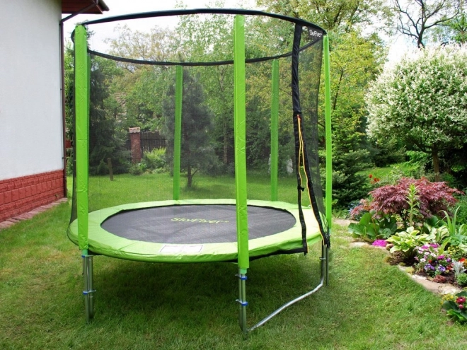 Trampolína SkyFlyer 2v1 s RINGEM 180cm s žebříkem