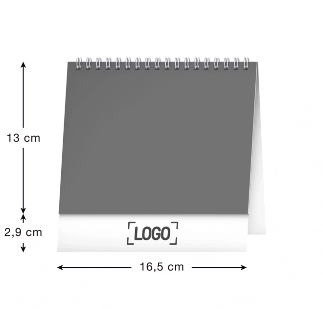 NOTIQUE Stolní kalendář Nejkrásnější místa Čech a Moravy 2025, 16,5 x 13 cm