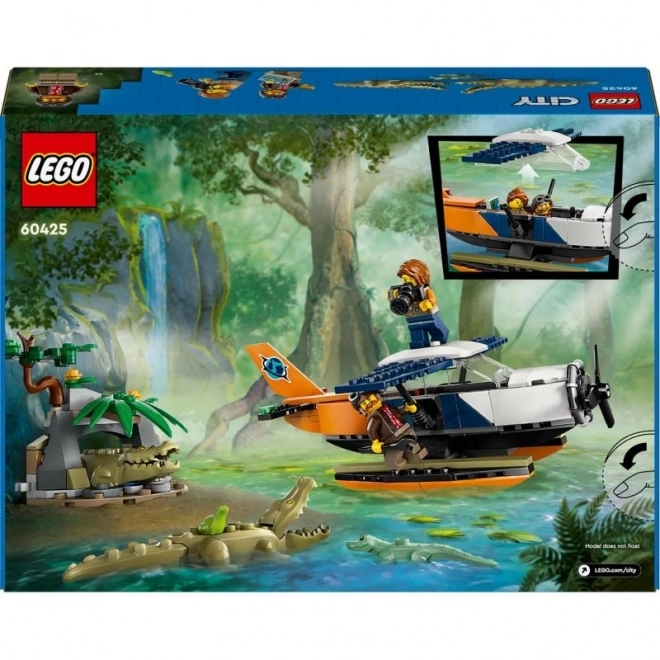 LEGO City 60425 Hydroplán na průzkum džungle