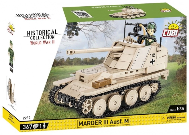 COBI 2282 II WW Marder III Ausf. M, 1:35, 367 k, 1 f