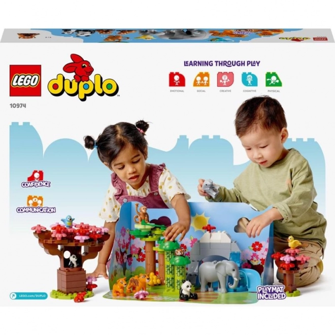 LEGO Duplo 10974 Divoká zvířata Asie